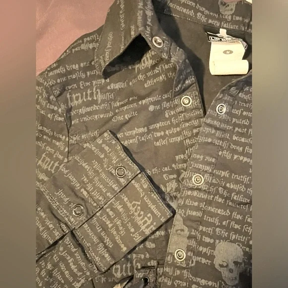 Vintage Lip Service button down blouse (never worn)